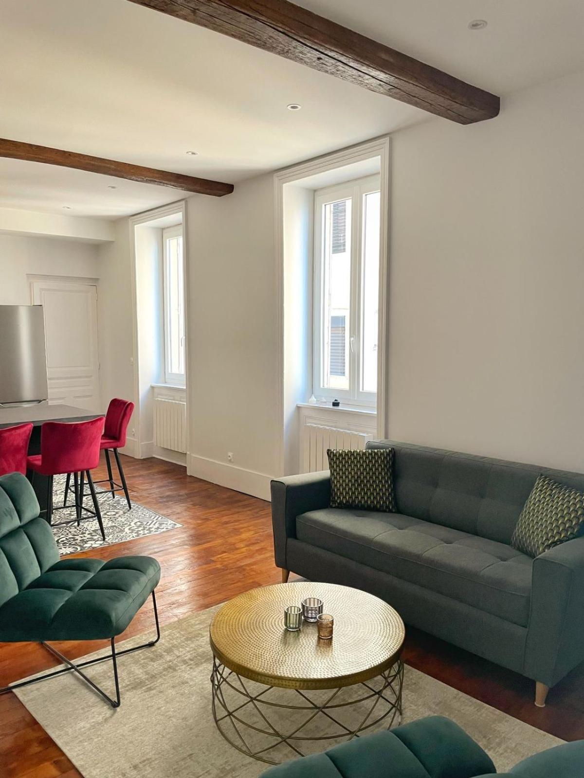 Center Macon Charmant Appartement Avec Vue Sur La Saone Екстер'єр фото