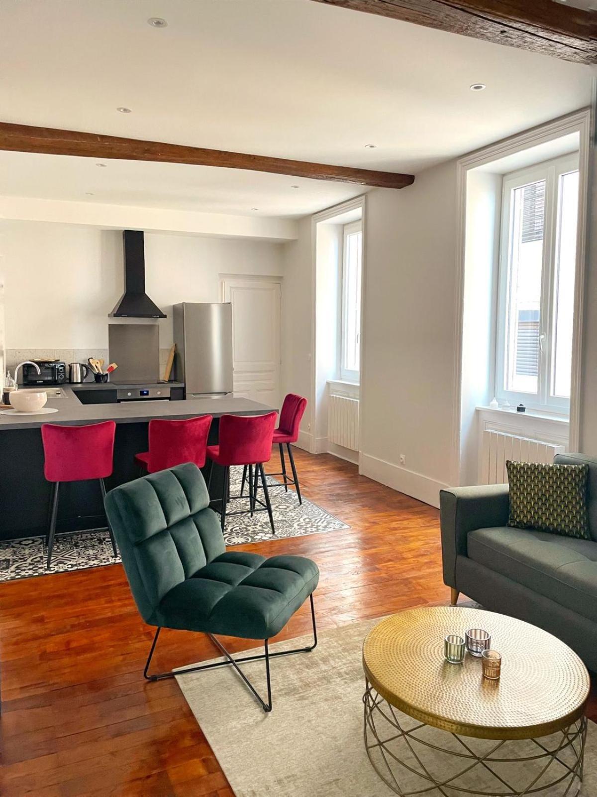 Center Macon Charmant Appartement Avec Vue Sur La Saone Екстер'єр фото
