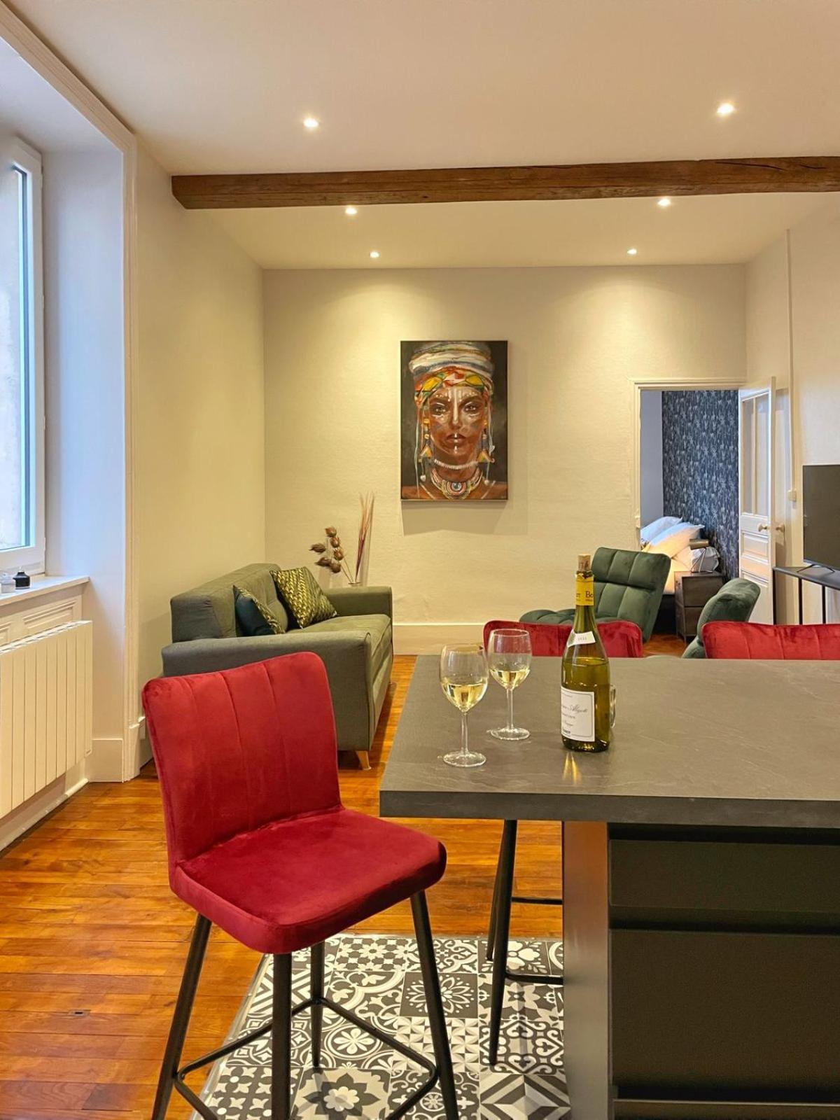 Center Macon Charmant Appartement Avec Vue Sur La Saone Екстер'єр фото